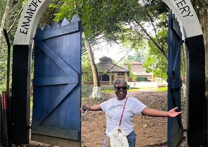 Laurinda in Ghana