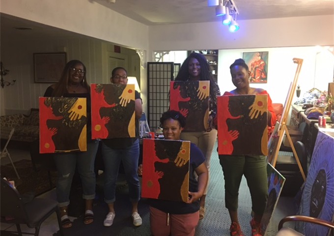 Art Therapy at Open House 